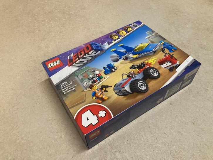 LEGO set 70821 Emmet en Benny's 'Bouw en Repareer Werkplaats, Kinderen en Baby's, Speelgoed | Duplo en Lego, Nieuw, Lego, Complete set
