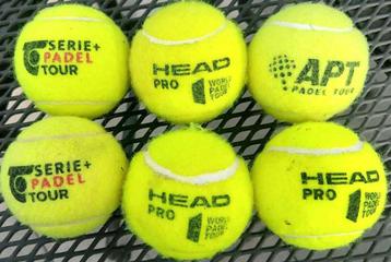 Padelballen + AANBIEDING padel ballen beschikbaar voor biedingen