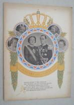 Gedenkalbum 12,5-jarig huwelijk Juliana – Bernhard juli 1949, Ophalen of Verzenden, Gebruikt, Nederland, Tijdschrift of Boek