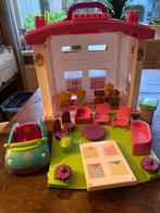 Plastic speelhuisje met handvat, Kinderen en Baby's, Speelgoed | Overig, Jongen of Meisje, Gebruikt, Ophalen of Verzenden