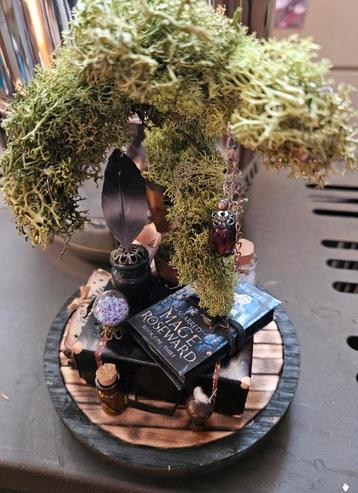 Fantasy tovenaar/heksen vertrek onder stolp. Handmade. beschikbaar voor biedingen