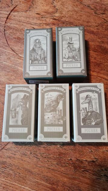HENDRICKS GIN Pourer (s) 5x beschikbaar voor biedingen