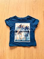 Donkerblauw T-shirt met palmbomen maat 80, Kinderen en Baby's, Babykleding | Maat 80, Zeeman, Ophalen of Verzenden, Zo goed als nieuw