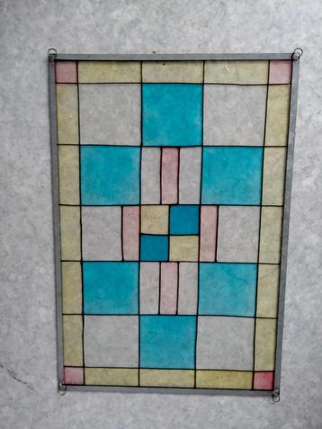 Glas in lood raamhangers/voorzetramen. Los te koop. beschikbaar voor biedingen