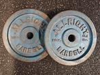 Halterschijven - 2 x 6 kg All-Right, Sport en Fitness, Ophalen, Gebruikt, Benen