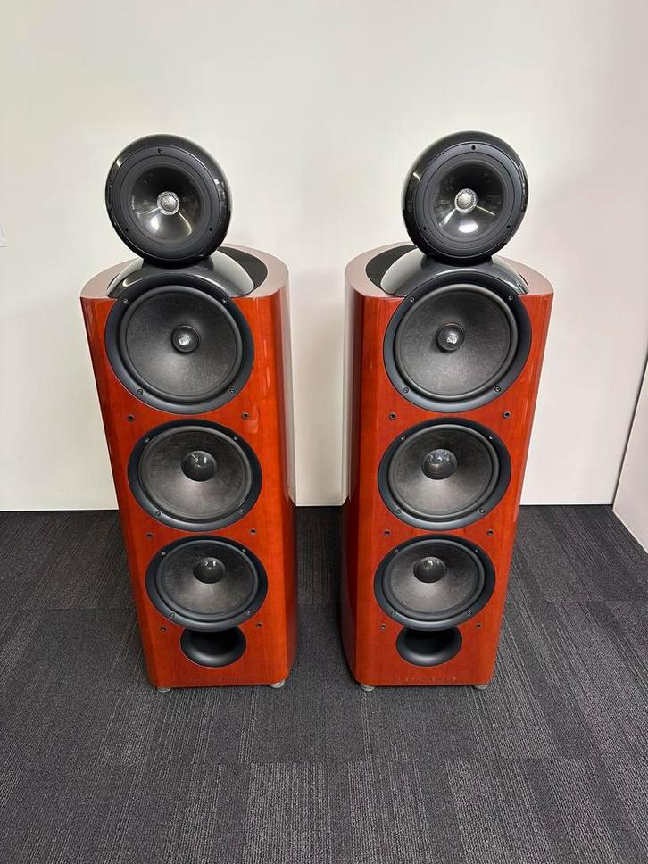 KEF Reference 207/2 in mint conditie, Audio, Tv en Foto, Luidsprekers, Zo goed als nieuw, Front, Rear of Stereo speakers, 120 watt of meer