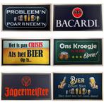 Bier zeurt niet barmat barrunner cafe decoratie matje, Reclamebord, Info@deconoord.nl, Deco Noord, Nieuw