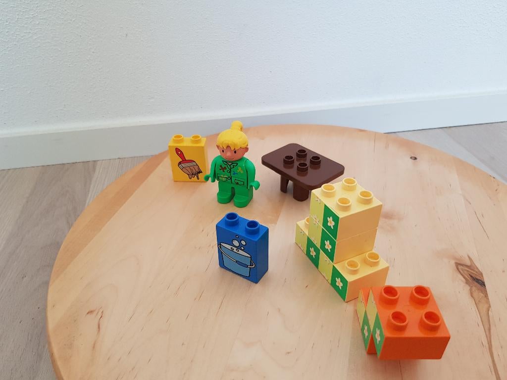 Lego duplo set 3278 Wendy gaat behangen, Ophalen of Verzenden, Gebruikt, Complete set, Duplo