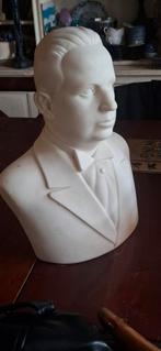 Grote marmeren portret buste 1940 gesigneerd, Ophalen