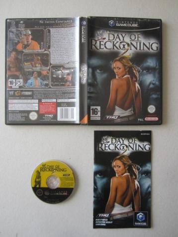 WWE Day of Reckoning 2 Nintendo Gamecube wwf wrestling beschikbaar voor biedingen