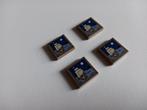 NIEUW: Dark Tan Tile 2 x 2 with Sailing Ship and Moon Patter, Lego, Nieuw, Ophalen of Verzenden, X