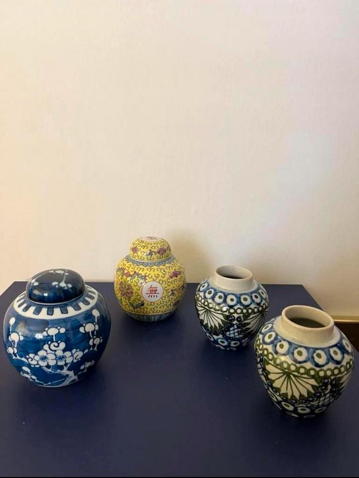 Gemberpotjes - Chinees, Antiek en Kunst, Antiek | Vazen, Ophalen of Verzenden
