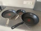 Tefal Jamie Oliver – 20cm & 28cm Frying Pans + 28cm Wok, Ophalen, Gebruikt, Koekenpan of Braadpan