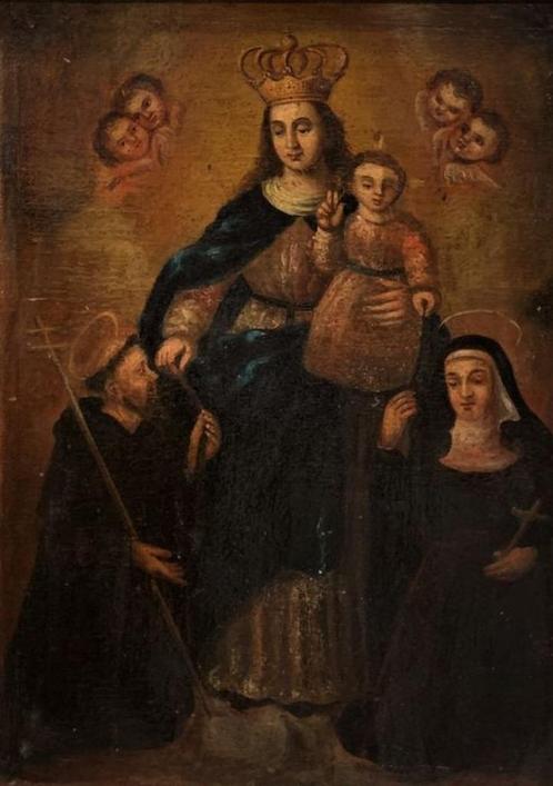 Paus Pius XI - Madonna met kind, Antiek en Kunst, Antiek | Religie, Verzenden