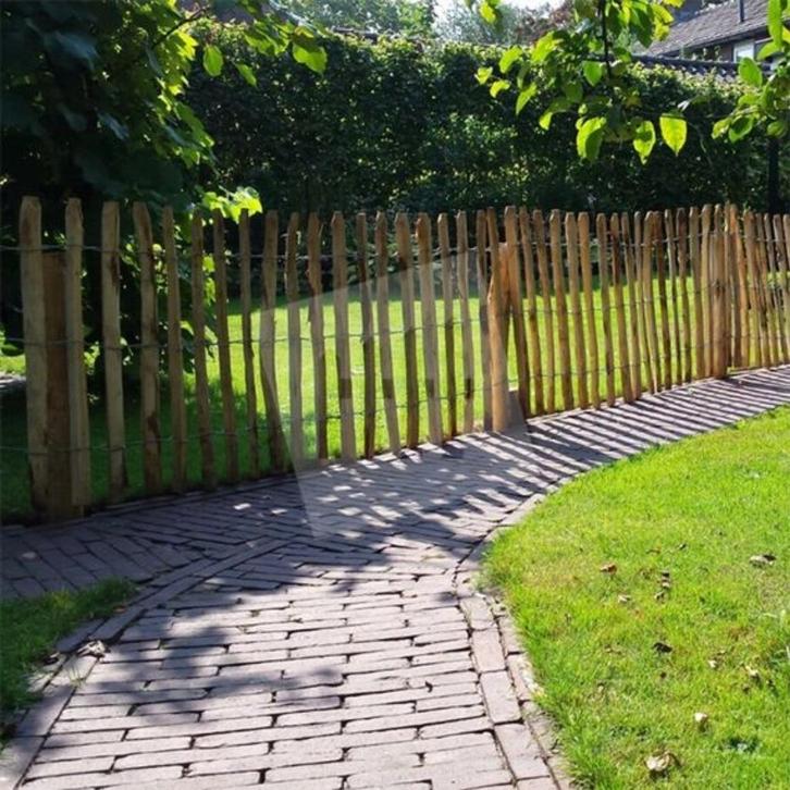 Schapenhek 1,00x10m (7/8cm), Tuin en Terras, Tuinhekken en Hekwerk, Nieuw, Tuinhek, Hout, Ophalen of Verzenden