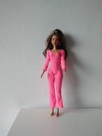 Handgemaakt! Neon roze Barbie jumpsuit playsuit kleding, Ophalen of Verzenden, Zo goed als nieuw, Barbie