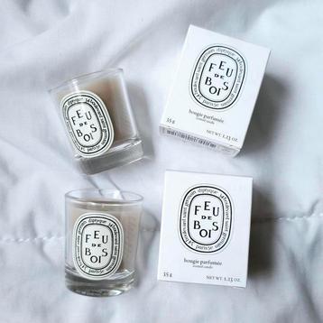 NU €13 ‼️ Diptyque Feu de Bois geurkaars kaars candle 35 g beschikbaar voor biedingen