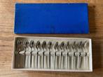 Vintage Sola GZ Paola 12 likeurlepeltjes in doos, Antiek en Kunst, Antiek | Bestek, Ophalen of Verzenden