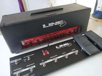 Line 6 flextone II HD gitaarversterker met floorboard beschikbaar voor biedingen