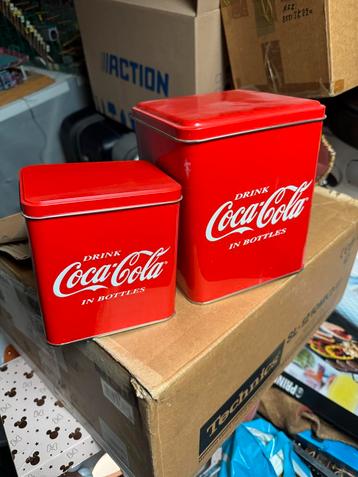 Coca-Cola Bewaarblikken Set beschikbaar voor biedingen