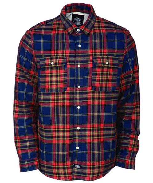 Dickies annandale shirt gevoerd, Kleding | Heren, Overhemden, Nieuw, Halswijdte 39/40 (M), Blauw, Ophalen