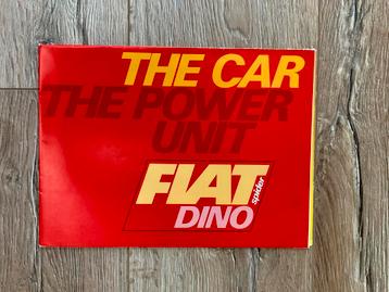 Fiat Dino Spider folder / brochure beschikbaar voor biedingen