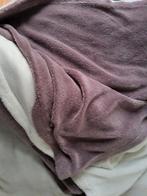 Optidee oud roze/gebroken wit  lits-jumeaux dekbedovertrek, Huis en Inrichting, Slaapkamer | Beddengoed, Overige kleuren, Overige maten