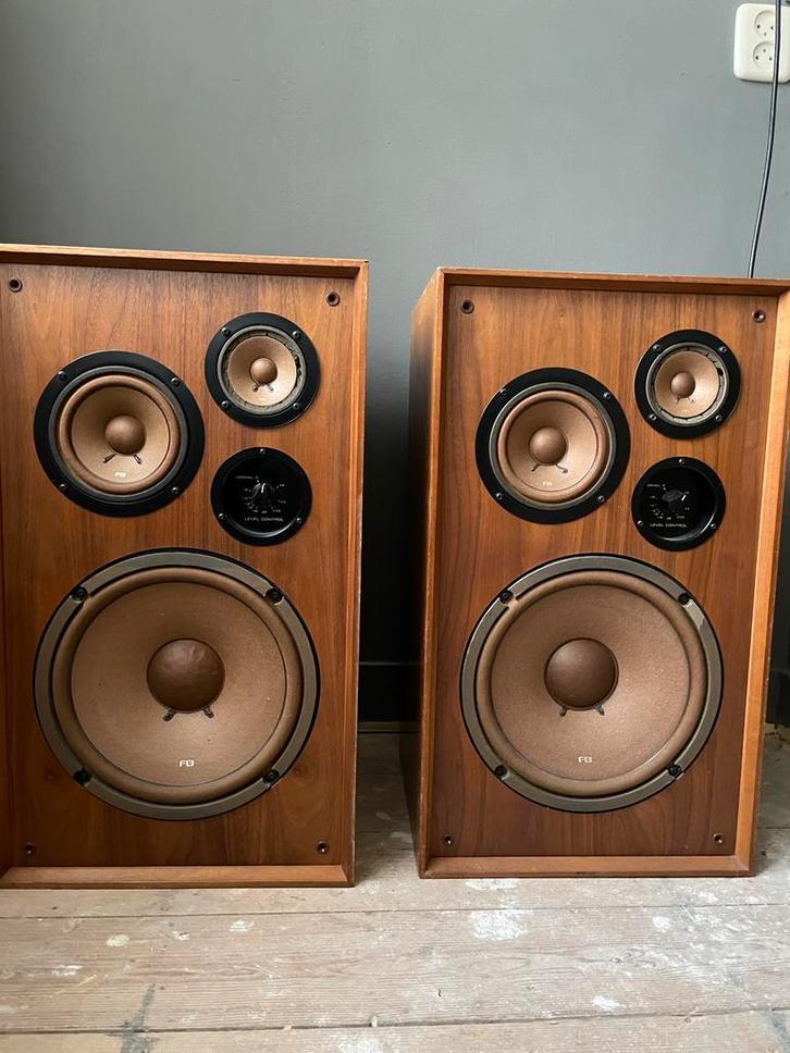 Pioneer CS-E500 Vintage Speakers - Topgeluid!, Audio, Tv en Foto, Luidsprekers, Gebruikt, Front, Rear of Stereo speakers, 60 tot 120 watt