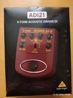 Behringer Acoustic ADI21Pedaal + stroomadapter+ patchkabels, Muziek en Instrumenten, Effecten, Ophalen of Verzenden, Zo goed als nieuw