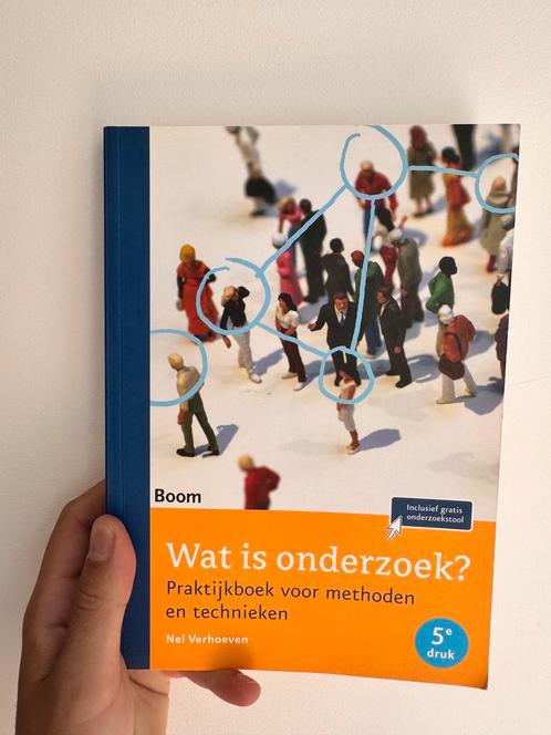 Nel Verhoeven - Wat is onderzoek?, Boeken, Wetenschap, Zo goed als nieuw, Ophalen