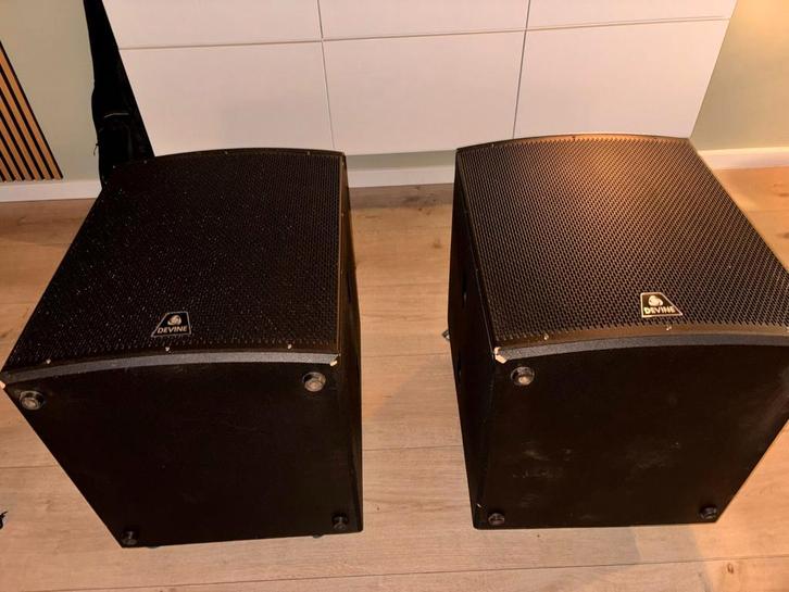 2 Devine Onyx 18SA subwoofers, Muziek en Instrumenten, Versterkers | Keyboard, Monitor en PA, Ophalen