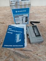Sanyo M1110 Mini Cassette Recorder - Vintage!, Ophalen of Verzenden, Sanyo Electric Co., Ltd., N/A, 2-1, Keihan Hondori, Moriguchi City, Osaka 570, Japan