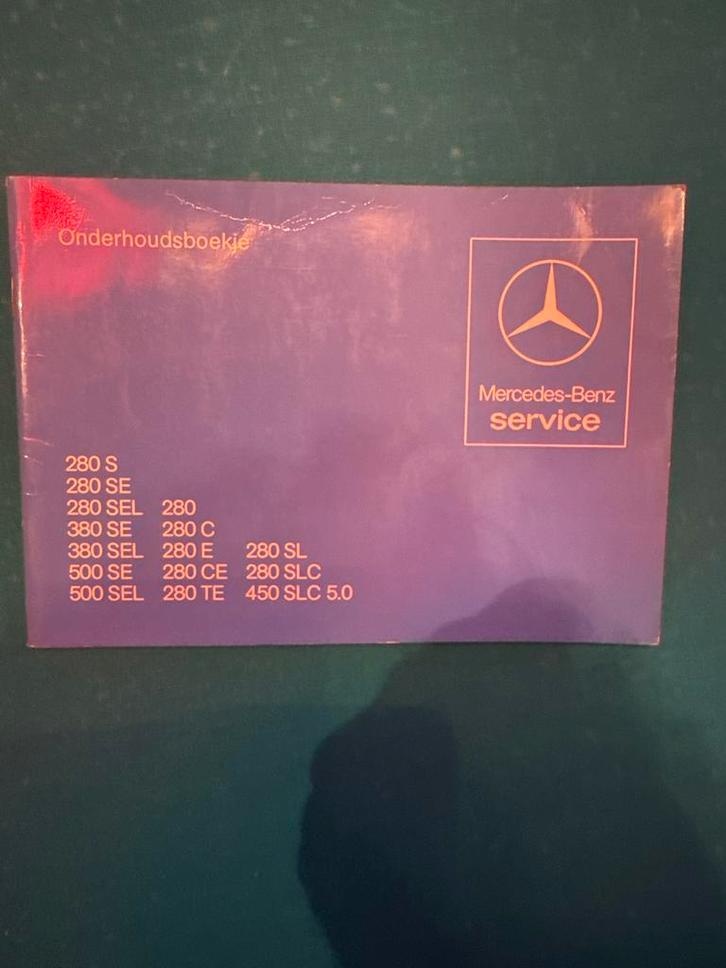 Mercedes-Benz Onderhoudsboekje, Auto diversen, Handleidingen en Instructieboekjes, Ophalen