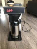 Koffiezetapparaat | Iso | Filterkoffie | Thermoskankoffiezet, 4 tot 10 kopjes, Gebruikt, Ophalen of Verzenden, Gemalen koffie