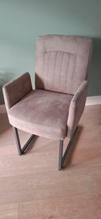 4 Sienna eetkamerstoelen met armleuning - cacao, Ophalen