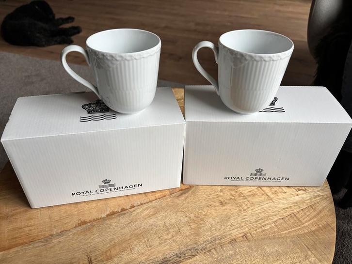 Royal Copenhagen Kop - Nieuw in Doos (4 stuks), Huis en Inrichting, Keuken | Servies, Nieuw, Kop(pen) en/of Schotel(s), Overige stijlen