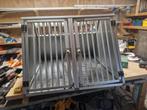 Dubbel vaks hondenkennel, Dieren en Toebehoren, Hondenhokken, Ophalen, Hondenkennel, 65 tot 100 cm, Zo goed als nieuw