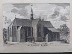 3 / De nieuwe kerck - kerk te Alphen aan de Rijn, Antiek en Kunst, Kunst | Etsen en Gravures, Ophalen of Verzenden