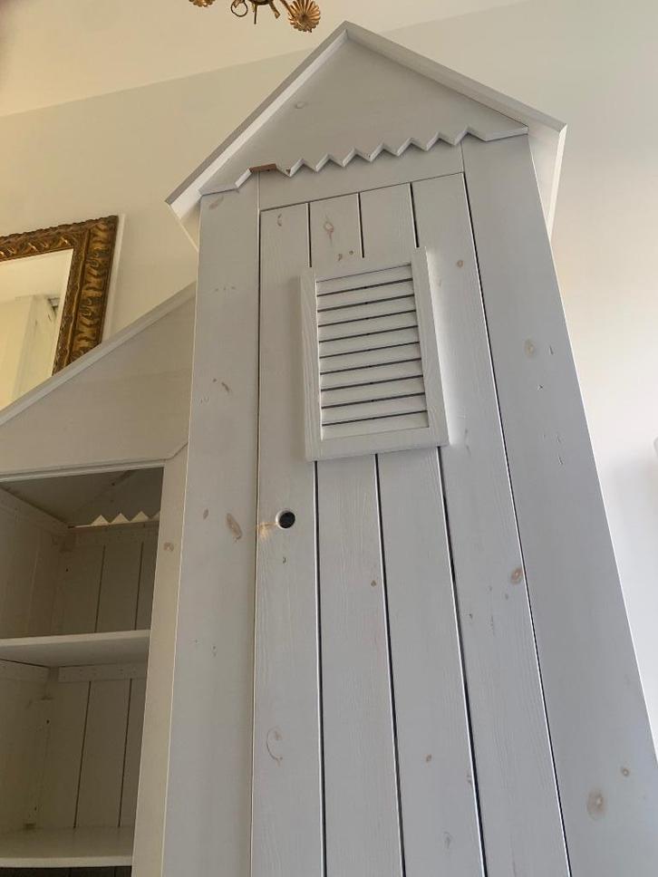 Volledige babykamer Strand stijl BEACH kastjes off White, Kinderen en Baby's, Kinderkamer | Commodes en Kasten, Zo goed als nieuw