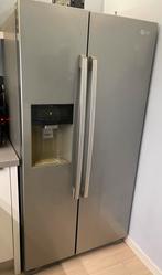 LG Amerikaanse koelkast met ijsblokjes maker, Witgoed en Apparatuur, Koelkasten en IJskasten, Gebruikt, 200 liter of meer, 60 cm of meer