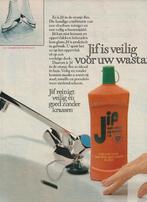 Retro reclame 1978 Jif schuurmiddel ook voor de wastafel, Verzamelen, Verzenden, Overige typen