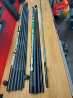 3x vaste stok + foudraal, Watersport en Boten, Hengelsport | Witvissen, Ophalen, Vaste hengel