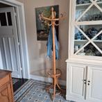 Mooie oude staande kapstok, stabiel, blank hout stijl thonet, Huis en Inrichting, Woonaccessoires | Kapstokken, Ophalen, Zo goed als nieuw