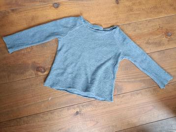 Little Hedonist sweater blauw maat 98 beschikbaar voor biedingen