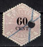 Nederland Telegramzegels nr. 10 gestempeld, Postzegels en Munten, Postzegels | Nederland, Ophalen of Verzenden, T/m 1940, Gestempeld