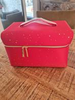 Estee Lauder Beautybox - Rood met Gouden Sterren, Ophalen of Verzenden, Zo goed als nieuw, Rood, Softcase