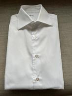 Fray shirt mt 40, slim fit, dubbele manchet, 75,- incl verz, Gedragen, Wit, Fray, Halswijdte 39/40 (M)