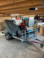 Motor aanhanger te huur Noord Holland,     Heerhugowaard, Motoren, Accessoires | Overige, Ophalen of Verzenden, Zo goed als nieuw