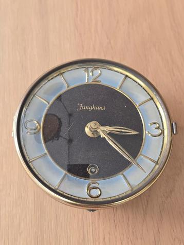 Antieke 50S Junghans klok met bol glas 13 cm diameter €29!! beschikbaar voor biedingen