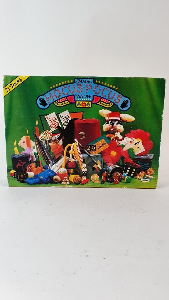 Magic Hocus Pocus Show, vintage Jumbo goocheldoos. 2A13, Antiek en Kunst, Antiek | Speelgoed, Ophalen of Verzenden